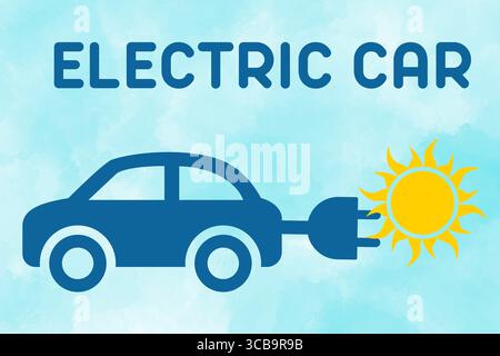 Oktober 2023, Vereinigte Staaten: Illustrationen für Elektrofahrzeuge (Foto: © Brilla Vida / Vwpics/VW Pics via ZUMA Press Wire) Stockfoto