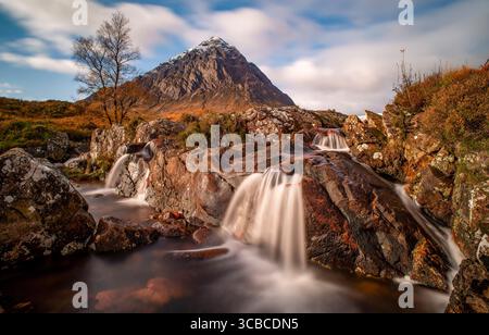 Buachaille Etive Mor in den Farben des Herbstes Stockfoto