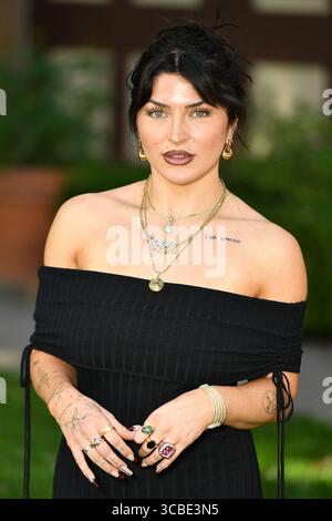 2. November 2023, St. Helena, CA, USA: Emmy Meli posiert am 2. November 2023 in St. Helena, Kalifornien während des 2. Tages von Live in the Vineyard auf der Charles Krug Winery. (Bild: © Casey Flanigan/imageSPACE via ZUMA Press Wire) Stockfoto