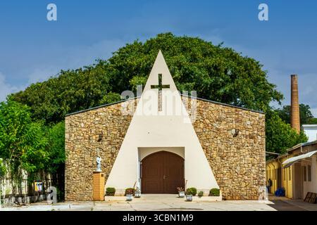 Pfarrei Saint Joseph (Paróquia de São José) in Votorantim, São Paulo, Brasilien – 28. Februar 2021. Stockfoto