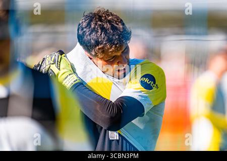 Trainingslager in Borussia Dortmund in Saalfelden Gregor Kobel (Borussia Dortmund, #1) Credit: dpa Picture Alliance/Alamy Live News Stockfoto