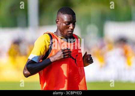 Trainingslager in Borussia Dortmund in Saalfelden Serhou Guirassy (Borussia Dortmund, #9) Credit: dpa Picture Alliance/Alamy Live News Stockfoto