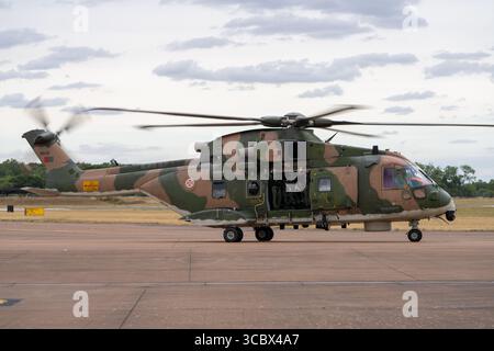 RIAT 2025 Merlin Hubschrauber Stockfoto