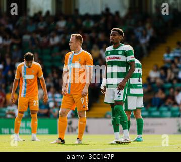 Yeovil Town's Morgan Williams Enterprise National League Spiel zwischen Yeovil Town und Hartlepool United im Huish Park Stadium, Yeovil Picture von Martin Edwards/Alamy Live News 07880 707878 Stockfoto