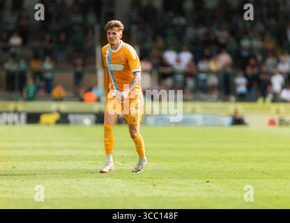 Jay Benn Enterprise National League Spiel zwischen Yeovil Town und Hartlepool United im Huish Park Stadium, Yeovil Picture von Martin Edwards/Alamy Live News 07880 707878 Stockfoto