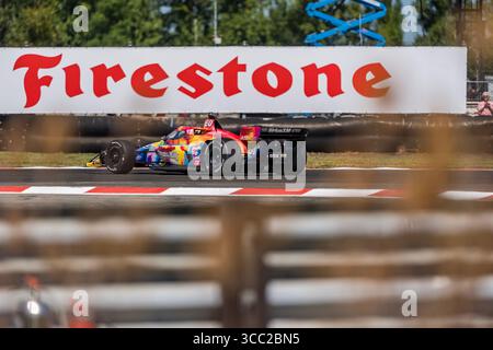 INDYCAR Series-Fahrer FELIX ROSENQVIST (60) (SWE) aus Varnamo, Schweden, qualifiziert sich für den Grand Prix von Portland BITNILE.com auf dem Portland International Raceway in PORTLAND, OR. Stockfoto