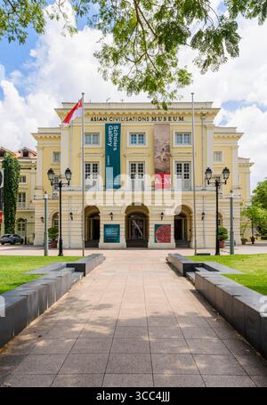 Museum für asiatische Zivilisationen aus der Kolonialzeit, Empress Place, Singapur Stockfoto