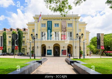 Museum für asiatische Zivilisationen aus der Kolonialzeit, Empress Place, Singapur Stockfoto