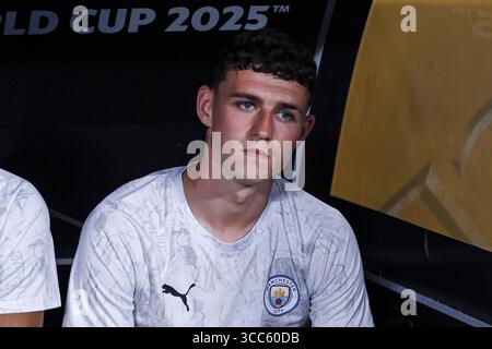 Orlando, Florida - Juni 30: Phil Foden aus Manchester City beim Spiel der FIFA Club-Weltmeisterschaft 2025 zwischen Manchester City und Al Hilal auf Camping wo Stockfoto