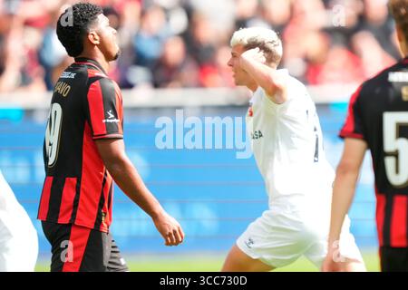 Herning, Dänemark. August 2025. Superligakampen mellem FC Midtjylland og FC Fredericia paa MCH Arena i Herning soendag den 10. august 2025. Quelle: Ritzau/Alamy Live News Stockfoto