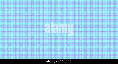 Material mit Panel-schottenmuster, nahtloses schottisches Karomuster. Kariertes Vektor-Textur-Hintergrund-Karo in blauer und blauer Farbpalette. Stock Vektor
