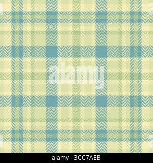 Elegantes Fischgrätmuster in zarten Pastelltönen von Hellgelb und Petrol. Perfekt für Textildesign, Tapeten oder Website-Hintergründe. Ruft Hervor Stock Vektor