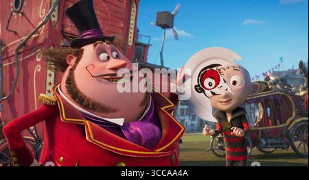 Stich Head ist ein Film von Steve Hudson aus dem Jahr 2025. Es folgt Stitch Head, einer kleinen Kreatur, die von einem verrückten Professor in einer Burg geweckt wurde, um die anderen Kreationen des Professors vor den Bürgern der Grubber-Nubbin zu schützen. Stockfoto