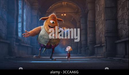 Stich Head ist ein Film von Steve Hudson aus dem Jahr 2025. Es folgt Stitch Head, einer kleinen Kreatur, die von einem verrückten Professor in einer Burg geweckt wurde, um die anderen Kreationen des Professors vor den Bürgern der Grubber-Nubbin zu schützen. Stockfoto