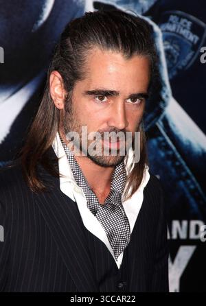 Colin Farrell bei der New Yorker Premiere von „Pride and Glory“ am 15. Oktober 2008 Stockfoto