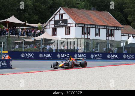 21. Juli 2023, Spa Francorchamps, Rieti, Belgien: Während des Rennens am Sonntag, 30. Juli, FORMEL-1-MSC-KREUZFAHRTEN VON BELGIEN GRAND PRIX 2023 - 28. Juli bis 30. Juli 2023 Spa Francorshamps, Belgien (Foto: © Alessio de Marco/ZUMA Press Wire) Stockfoto
