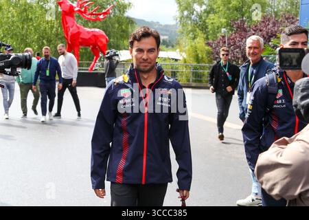 21. Juli 2023, Spa Francorchamps, Rieti, Belgien: Während des Rennens am Sonntag, 30. Juli, FORMEL-1-MSC-KREUZFAHRTEN VON BELGIEN GRAND PRIX 2023 - 28. Juli bis 30. Juli 2023 Spa Francorshamps, Belgien (Foto: © Alessio de Marco/ZUMA Press Wire) Stockfoto