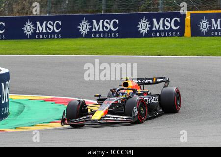 21. Juli 2023, Spa Francorchamps, Rieti, Belgien: Während des Rennens am Sonntag, 30. Juli, FORMEL-1-MSC-KREUZFAHRTEN VON BELGIEN GRAND PRIX 2023 - 28. Juli bis 30. Juli 2023 Spa Francorshamps, Belgien (Foto: © Alessio de Marco/ZUMA Press Wire) Stockfoto