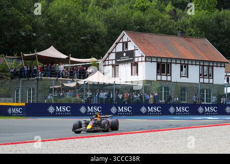 21. Juli 2023, Spa Francorchamps, Rieti, Belgien: Während des Rennens am Sonntag, 30. Juli, FORMEL-1-MSC-KREUZFAHRTEN VON BELGIEN GRAND PRIX 2023 - 28. Juli bis 30. Juli 2023 Spa Francorshamps, Belgien (Foto: © Alessio de Marco/ZUMA Press Wire) Stockfoto