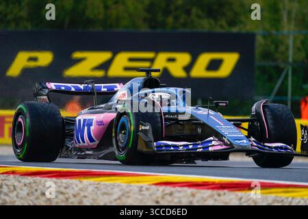 21. Juli 2023, Spa Francorchamps, Rieti, Belgien: Während der Qualifikationsrunde am Freitag, 28. Juli, FORMEL 1, MSC CRUISES, GRAND PRIX 2023 von BELGIEN - 30. Juli 2023 Spa Francorshamps, Belgien (Foto: © Alessio de Marco/ZUMA Press Wire) Stockfoto