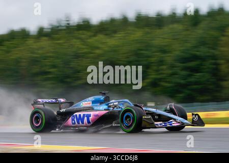 21. Juli 2023, Spa Francorchamps, Rieti, Belgien: Während der Qualifikationsrunde am Freitag, 28. Juli, FORMEL 1, MSC CRUISES, GRAND PRIX 2023 von BELGIEN - 30. Juli 2023 Spa Francorshamps, Belgien (Foto: © Alessio de Marco/ZUMA Press Wire) Stockfoto