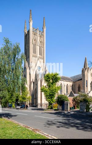Christ Church, Malvern Road, Cheltenham, Gloucestershire, England Großbritannien Stockfoto