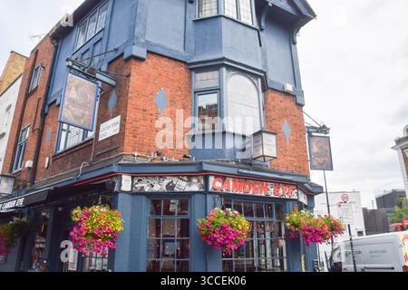 London, Großbritannien. August 2025. Außenansicht des Camden Eye Pub in Camden. Quelle: Vuk Valcic/Alamy Stockfoto
