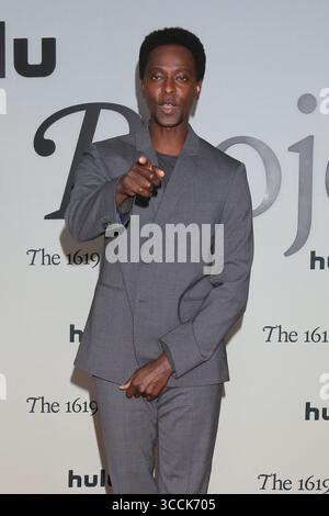 26. Januar 2023, Los Angeles, CA, USA: LOS ANGELES - 26. JAN: EDI Gathegi beim 1619 Project Premiere Screening im Motion Picture Academy Museum am 26. Januar 2023 in Los Angeles, CA (Credit Image: © Kathy Hutchins via ZUMA Press Wire) Stockfoto