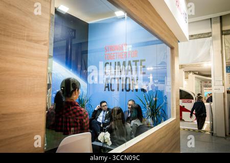 Dezember 2018 - Kattowitz, Polen - Illustration auf der cop24. (Bild: © Sadak Souici/ZUMA Press Wire) Stockfoto