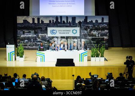 13. Dezember 2018: Kattowitz, Polen: Die 15-jährige schwedische Aktivistin Greta Thunberg auf einer cop24-Konferenz. (Bild: © Sadak Souici/ZUMA Press Wire) Stockfoto