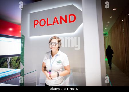 Dezember 2018 - Kattowitz, Polen - polnischer Pavillon auf der cop24 in Kattowitz (Foto: © Sadak Souici/ZUMA Press Wire) Stockfoto