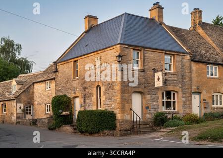 Am frühen Morgen in Guiting Power, Cotswolds, Gloucestershire, England Stockfoto