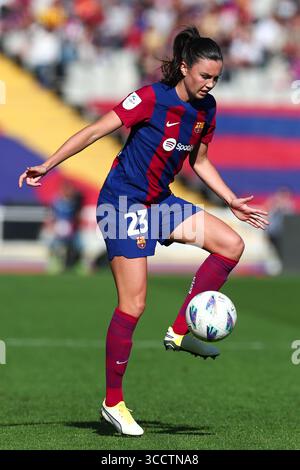 19. November 2023, Barcelona, Spanien: BARCELONA, SPANIEN - 19. NOVEMBER: .Ingrid Engen vom FC Barcelona während des Liga-F-Spiels zwischen dem FC Barcelona und Real Madrid bei den Estadi Olimpic Lluis Companys am 19. November 2023 in Barcelona, Spanien (Credit Image: © David Ramirez/DAX via ZUMA Press Wire) Stockfoto