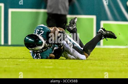 Oktober 2022, Philadelphia, PA, USA: 16. Oktober 2022: Philadelphia Eagles Safety C.J. Gardner-Johnson (23) spielt während des NFL-Fußballspiels zwischen den Dallas Cowboys und den Philadelphia Eagles im Lincoln Financial Field in Philadelphia, Pennsylvania. Scott Serio/Cal Sport Media (Foto: © Scott Serio/CSM via ZUMA Press Wire) Stockfoto