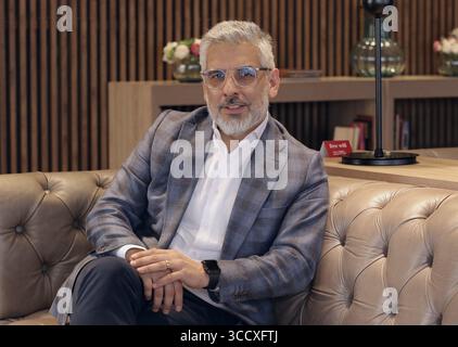 24. Januar 2023: Bogota Enero 23de 2023. Entrevista con O´SCAR Restrepo - hoteles NH Group para Colombia y Ecuador. Foto Nestor Gomez - El Tiempo Credito: CEET Fotografo: NESTOR GÃ”MEZ (Bild: © El Tiempo/GDA via ZUMA Press Wire) Stockfoto