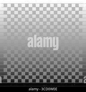 Farbverlauf mit Karomuster für atemberaubende visuelle Effekte Stockfoto