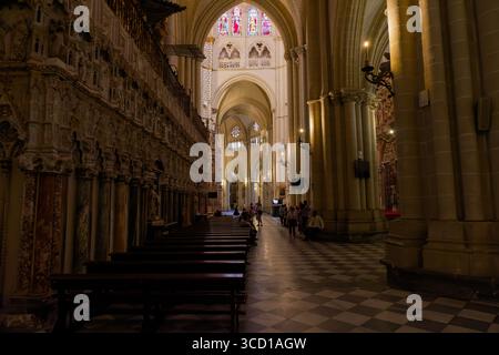Die Kathedrale von Toledo Stockfoto