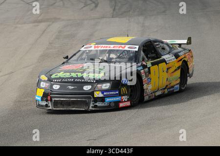 Magione, Italien - 20. September 2014: NASCAR Whelen Euro Series im Rennen auf dem Autodromo dell'Umbria in Magione. Stockfoto