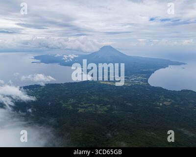 Reisethema in Nicaragua auf der Insel Ometepe Stockfoto
