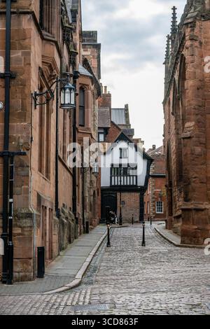 22 Bayley Lane, Coventry, 16th Century Building, Warwickshire, Großbritannien Stockfoto