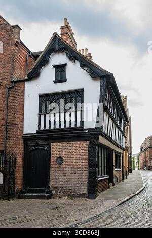 22 Bayley Lane, Coventry, 16th Century Building, Warwickshire, Großbritannien Stockfoto
