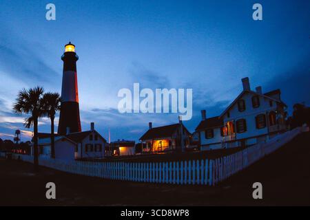 Tybee Island Lighthouse Stockfoto