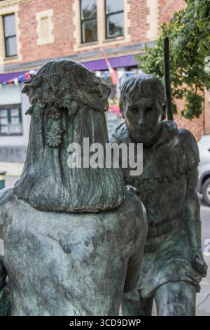Die legendären Liebenden Robin Hood und Maid Marian von Neale Andrew 1998 aus dem Auge von Maid Marian Stockfoto