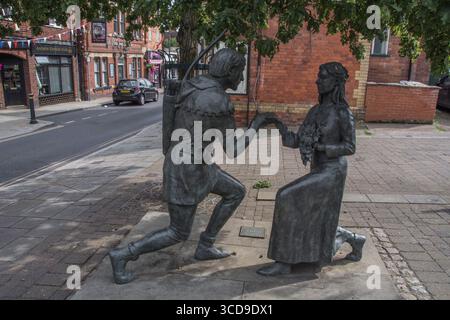 Die legendären Liebenden Robin Hood und Maid Marian von Neale Andrew 1998 Stockfoto