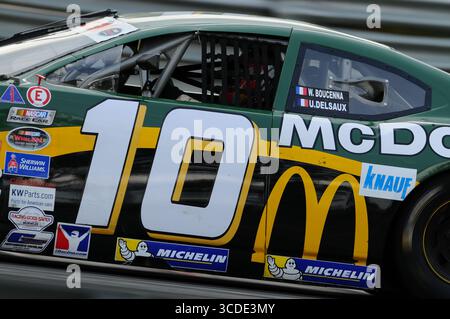 Magione, Italien - 20. September 2014: NASCAR Whelen Euro Series im Rennen auf dem Autodromo dell'Umbria in Magione. Stockfoto