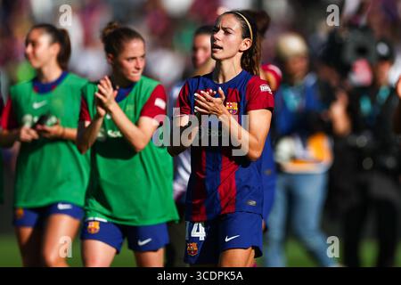 19. November 2023, Barcelona, Spanien: BARCELONA, SPANIEN - 19. NOVEMBER: .Aitana Bonmati vom FC Barcelona während des Liga-F-Spiels zwischen dem FC Barcelona und Real Madrid bei den Estadi Olimpic Lluis Companys am 19. November 2023 in Barcelona, Spanien (Foto: © David Ramirez/DAX via ZUMA Press Wire) Stockfoto