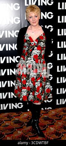 Yvette Fielding beim Living TV Sommerprogramm in London am 14. Mai 2008 Stockfoto