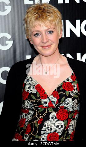Yvette Fielding beim Living TV Sommerprogramm in London am 14. Mai 2008 Stockfoto
