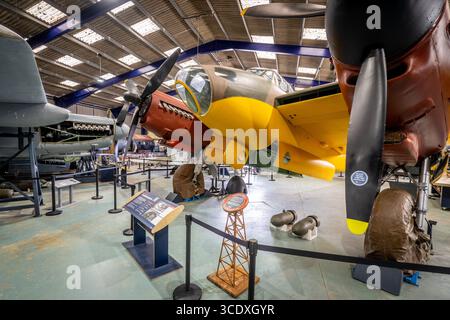 De Havilland DH98 Mosquito Prototyp im DeHaviland Museum in England Stockfoto