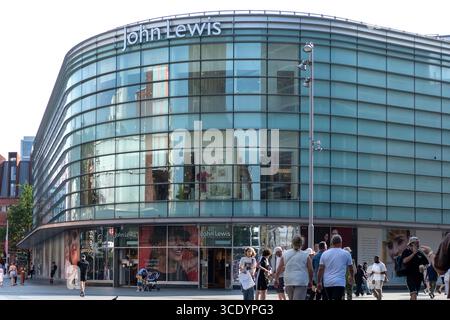 John Lewis Laden in Liverpool One. Liverpool UK 2025 Stockfoto